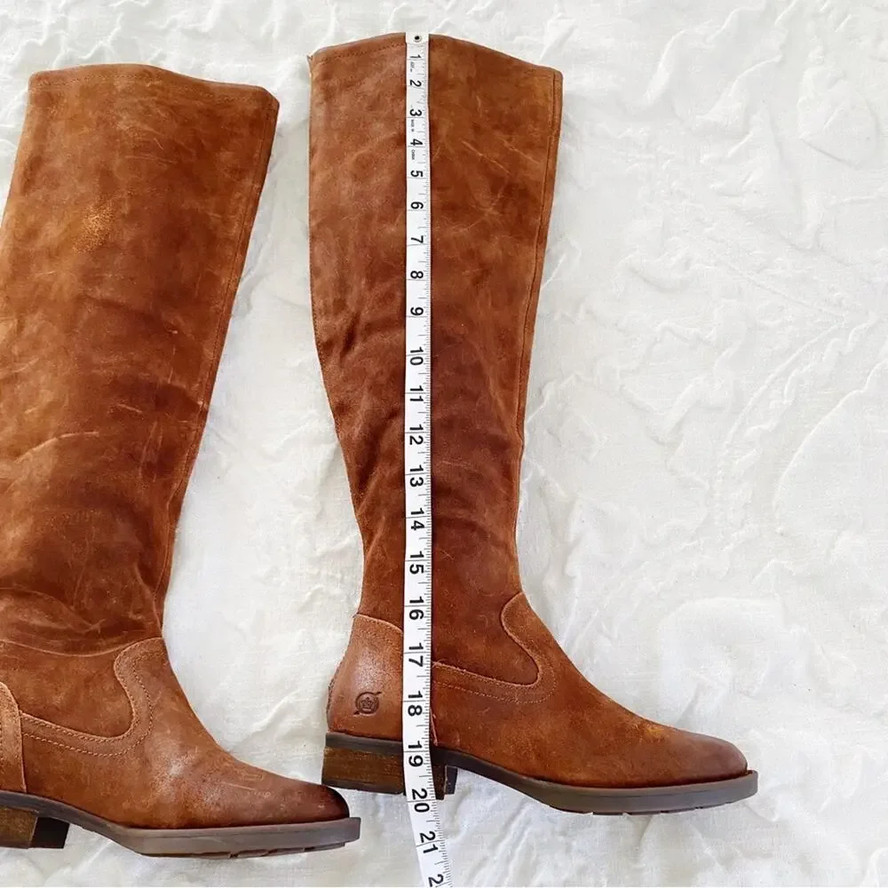 Born Borman Rust Copper Boots Size 5 New $260